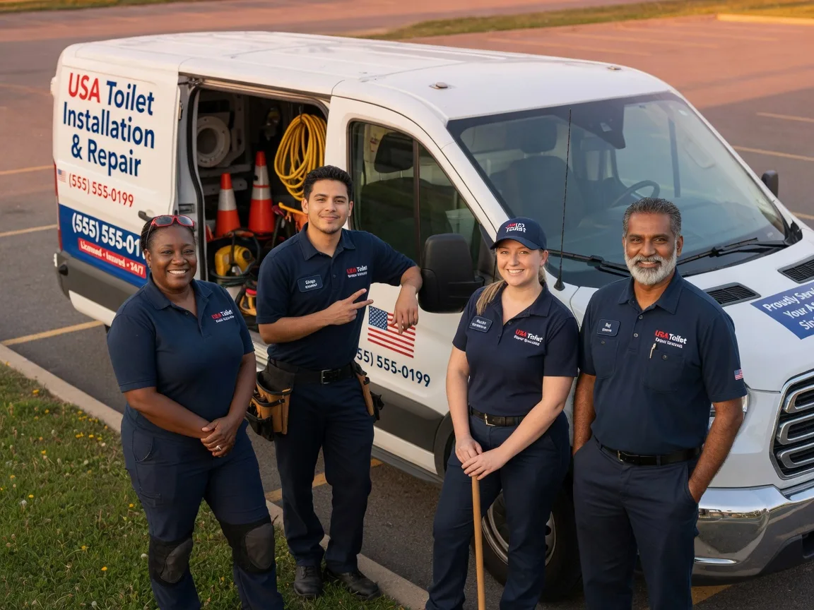 Toilet Installation company in Emden, IL